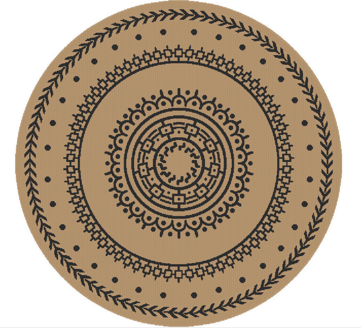 Luxus-Outdoor-Teppich Flore