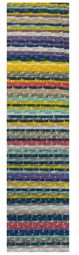 Bunter Outdoor-Teppich, transparent, 120 x 180 cm