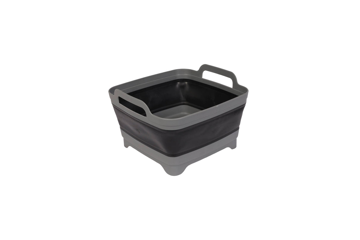 Zusammenklappbares Waschbecken mit Wasserablauf