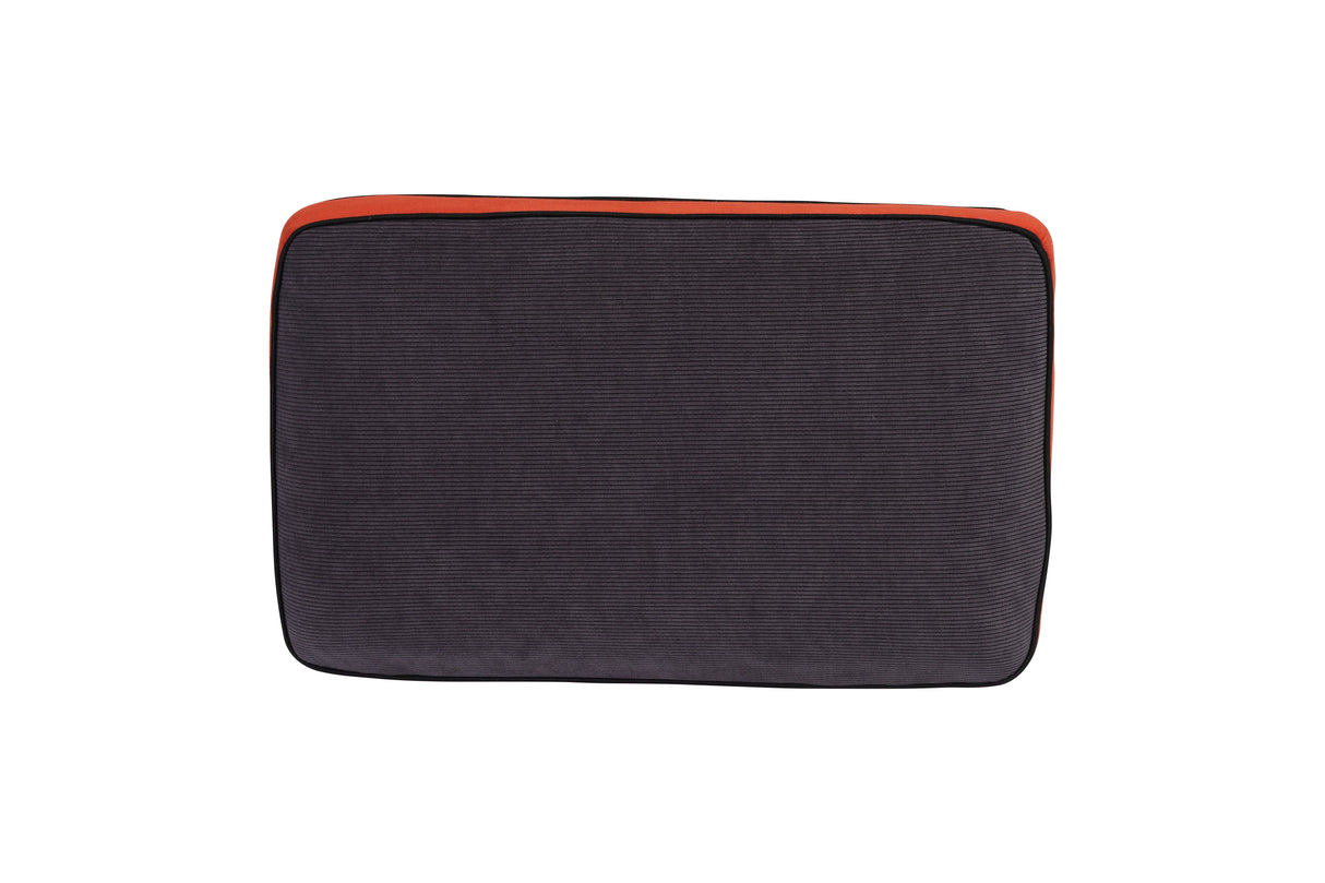Rechteckiges XL-Kissen aus Cord von Trecon