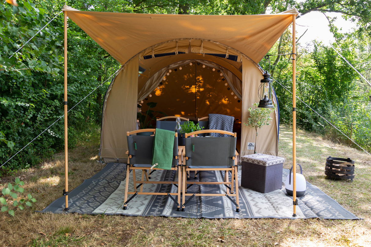 Gemütliche Outdoor-Teppiche