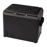 Kühlbox 50L Metallbox Doppelgefrierfach Metallgriff