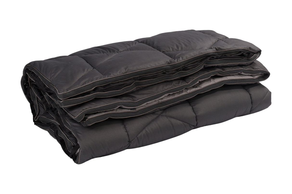 Human Comfort Sleeper Lunatra 300 opgevouwen met mesh-ventilatie